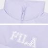FILA Fleece Lined Full Zip Stand Collar Warm Water Resistant Stain Resistant Commuter Business Long Sleeve Puffer Jacket F51M449904F-PR