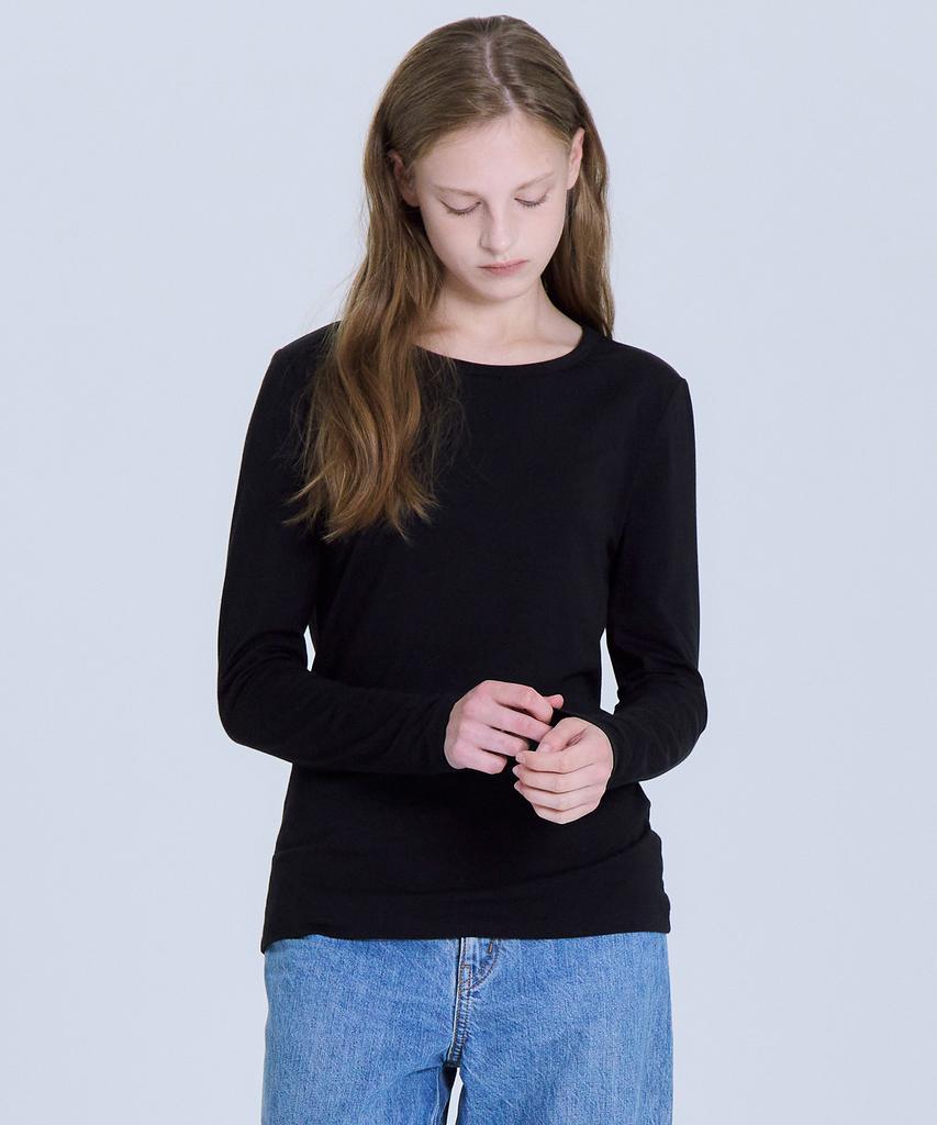 Basic House [2Pack] Women'S Slim Fit Spandex Long Sleeve T-Shirt 4 Colors Lats0208