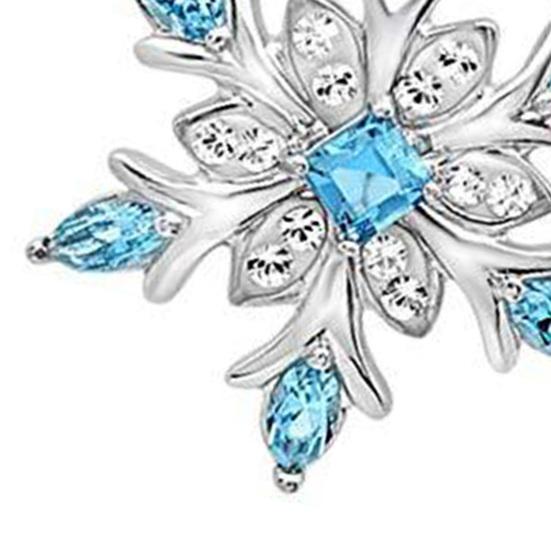 Colier pentru Doamne cu Pandantiv Fulg de Nea Bijuterii Colier cu Pandantiv Elegant pentru Femei pentru Exterior