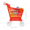 Play House Toy Puzzle Early Education Abs Child Supermarket Trolley Imitated Shopping Cart Plaything Small Compact Fake