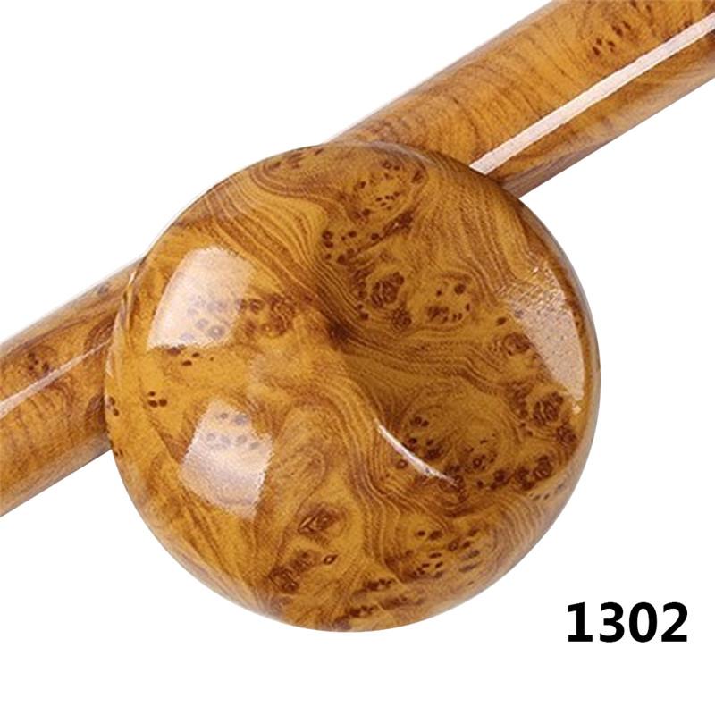 Autocolant Lucios Auto Interior Adeziv Impermeabil Folie Vinil Imitație Lemn Decalcomanii Accesoriu Interior Universal 10*100cm