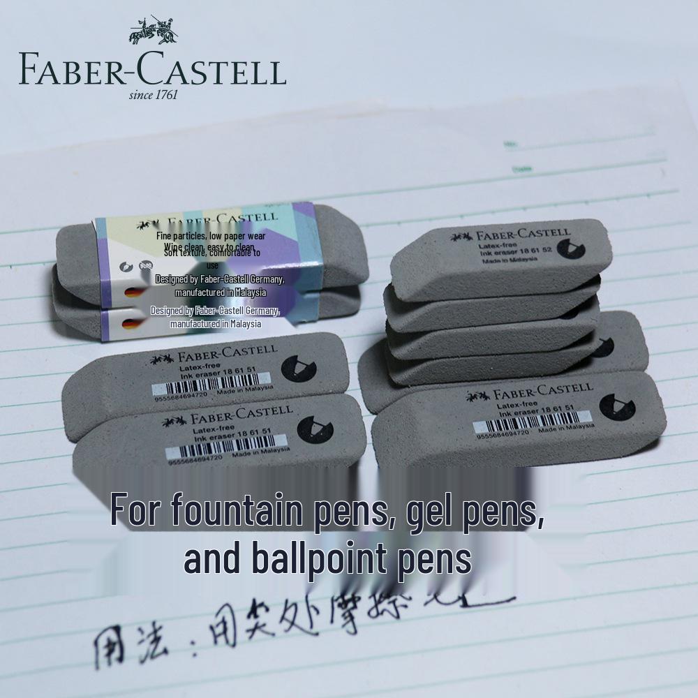 Faber-Castell Sand Eraser - Natural Rubber Eraser for Pens & Ballpoint Pens