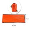 Outdoor Emergency Sleeping Bag Waterproof Windproof Survival Blankets Aluminum Film Thermal Sleeping Bag For Camping Hiking