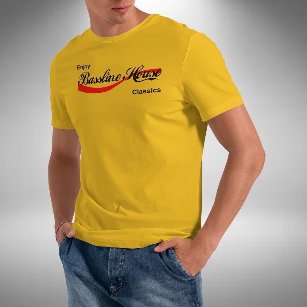 

Enjoy Bassline Houes T-Shirt Classics Dance Music Lover Loves Small to 5XL 4XL