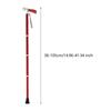 Trekking Pole Telescoping 3 Joints Practical Lock Non Slip Handle Lightweight Walking Cane for Hiker Backpacking Travel Camping