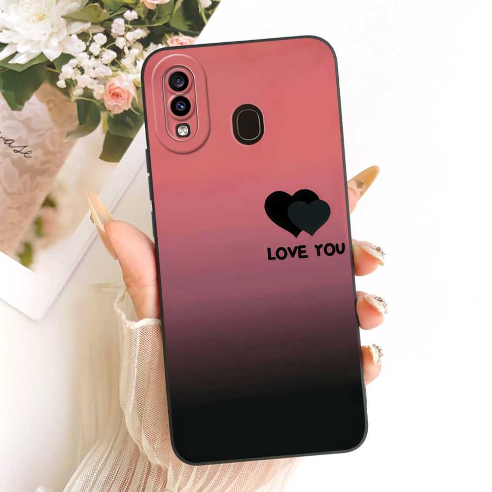Flower Painted Cover For Samsung Galaxy A20s A20 A20e Luxury Girl Phone Cases For Samsung A20 A 20 s 20e A20s Soft Funda
