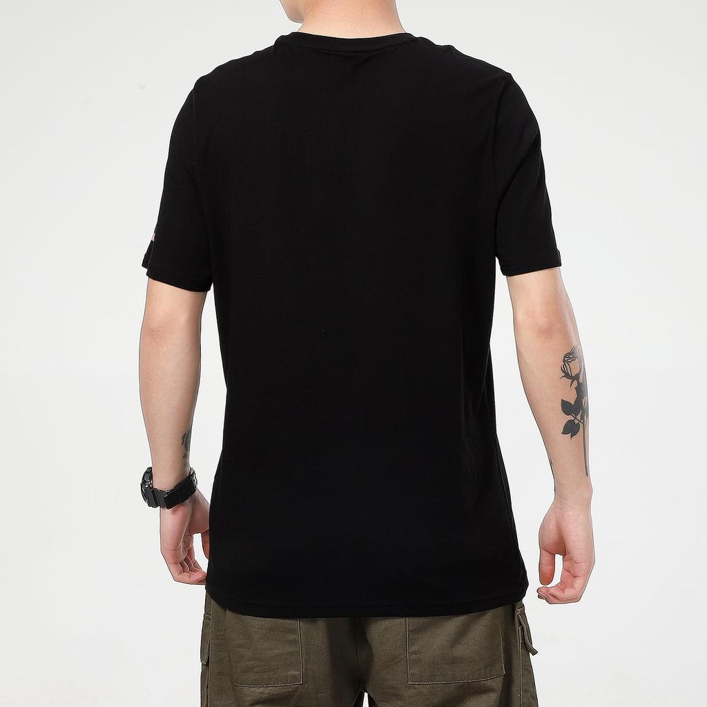 PUMA T Shirts Men's Black Crew Neck Moderate Straight Fit 532612-51