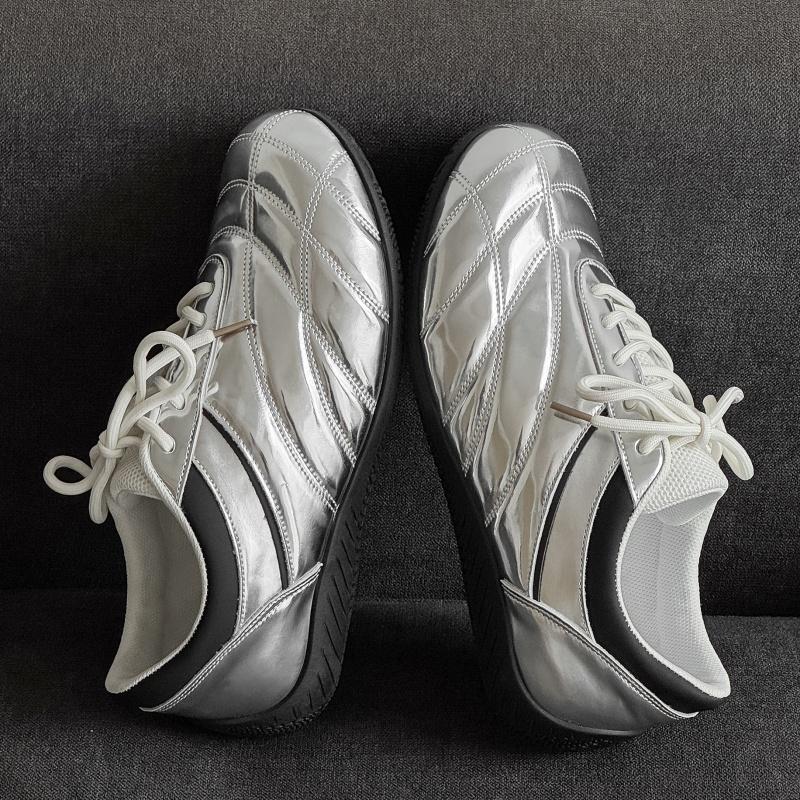 Fashion New Mens Soft Bottom Leather Casual Shoes Leisure Walk Male Treking Footwear Non-Slip Outdoor Sneakers New Arrival Driving Shoes