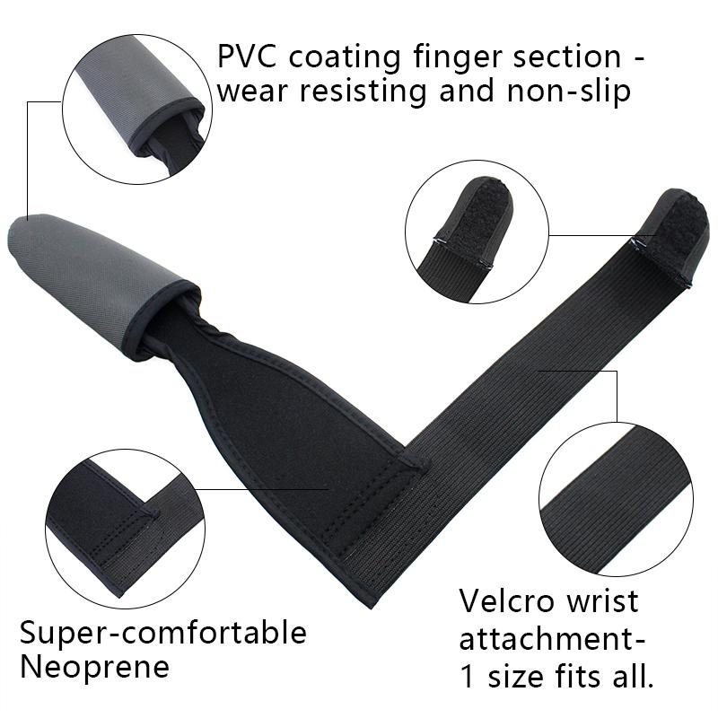 1pc Karpfen Angeln Finger Stall Einzigen Finger Protector Angeln Handschuhe Ein Finger Nicht-Slip Für Karpfen Angeln Tackle-Tool