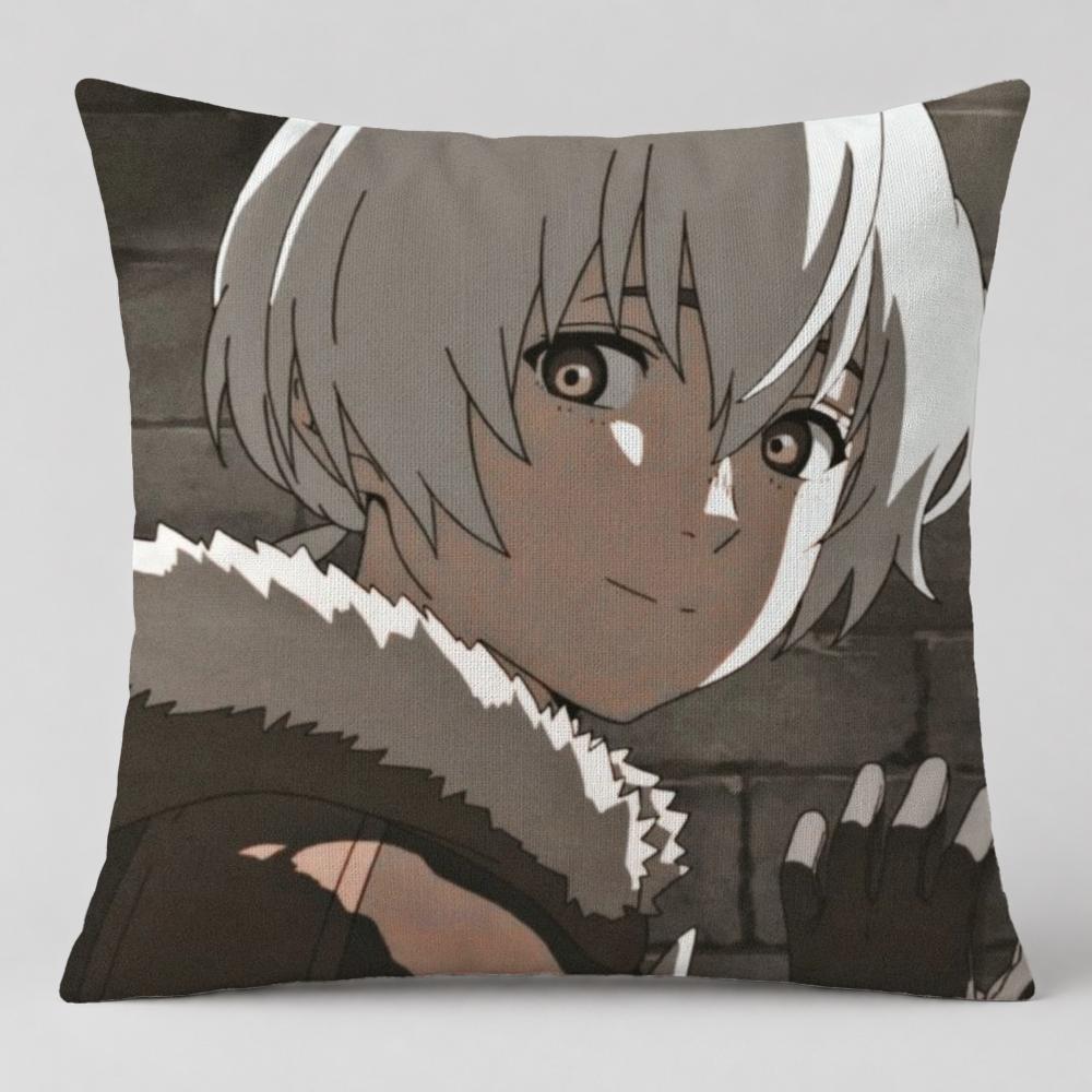 Anime To Your Eternity Cushion Cover Short Plush Cushion Cover Double Sided Print Washable Sofa Pillowcase Home Decor Gift