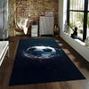 Soccer Ball Designed Floor Mat, Suitable As a Non-slip Mat for the Living Room or Bedroom Sofa