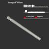 S2 Strong Magnetic Hex Socket Bit - High Strength, Shock Resistant for Hand Drills and Electric Screwdrivers