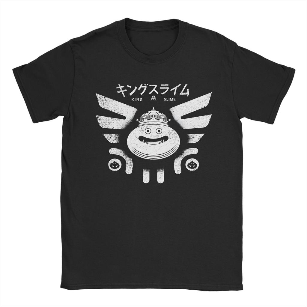 Unisex Women New Arrival Dragon Quest slime  Tee T Shirt Cotton  Tshirts Clothes