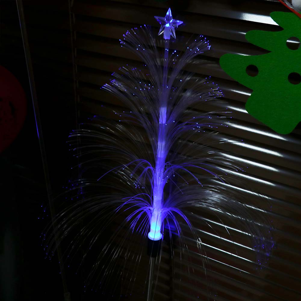 Waterproof Solar Fiber Jellyfish Lamp Christmas Tree Christmas Tree Light Jellyfish  Lights  Garden