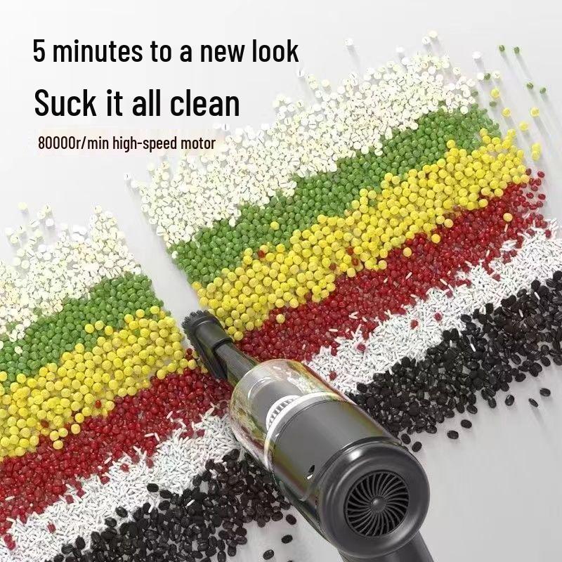 High Suction Dual-Use Mini Handheld Vacuum for Cars and Homes