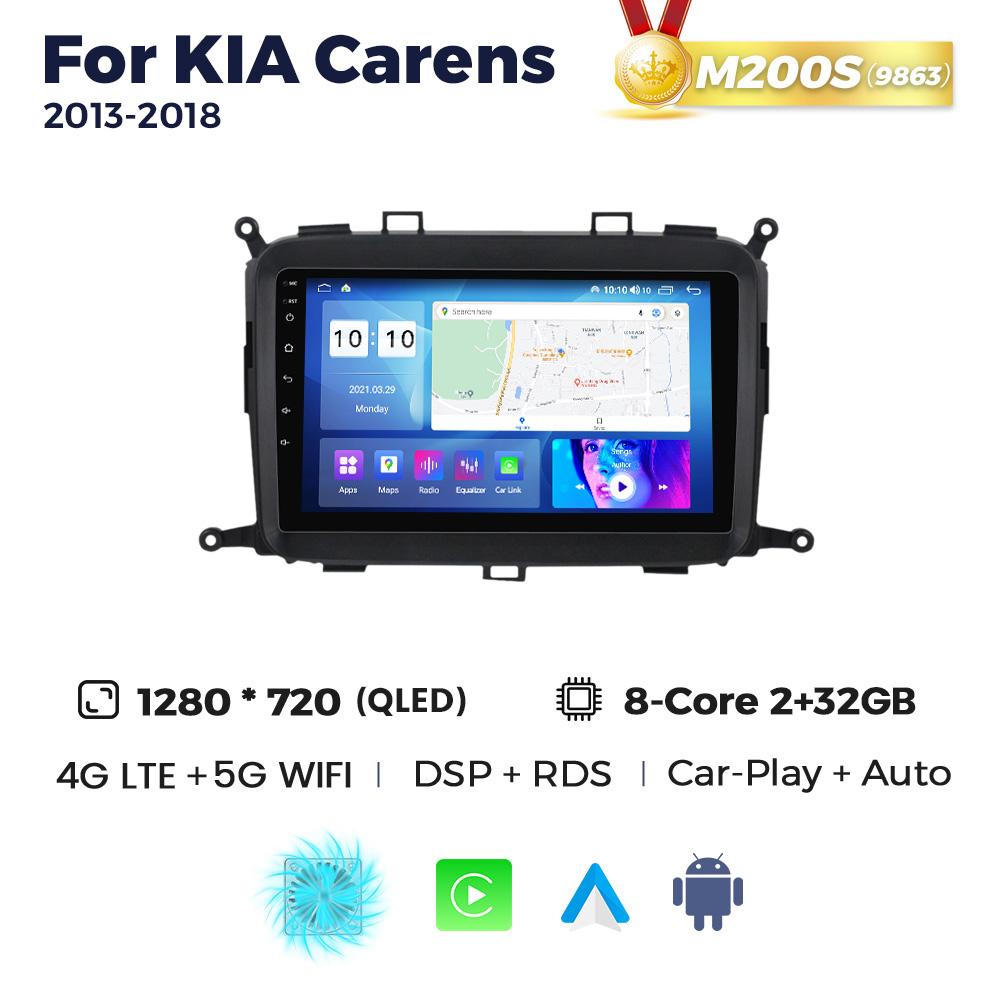 Navifly Android 13 Car Radio For Kia Carens RP 3 III 2013-2019 Multimedia Video Player GPS Stereo Wireless Carplay Auto Systems