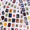 Alphabet, Number & Symbol Label Stickers Diy Scrapbooking Journal Supplies For Students (Decorative Collage Base)