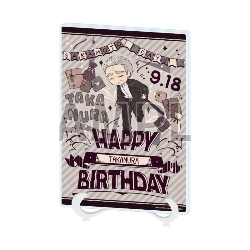 

SAKAMOTO DAYS 11 Takamura Birthday Art Acrylic Art Board ver. [Graph Illustration] [A5 Size]