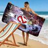 Ghostbusters Print Beach Towel, Large Soft Quick Dry Towel for Beach Camping Swimming