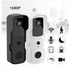 Wireless Anti-Theft Doorbell Camera with Graffiti Design and Tuya Smart WiFi Technology