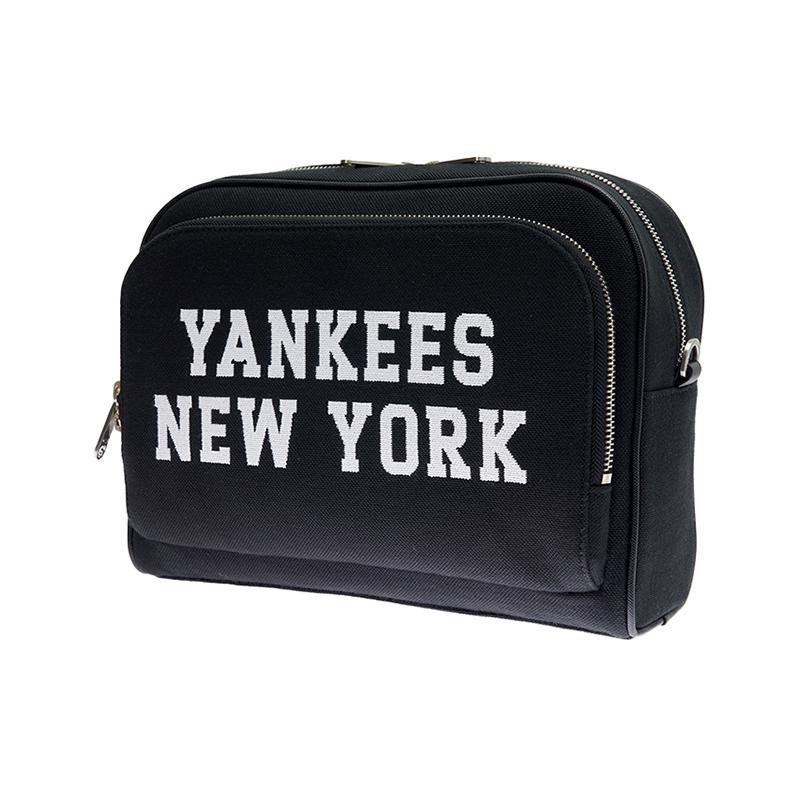New MLB New York Yankees Polyester Backpack Regular Unisex Black 3ABKM044N-50BKS