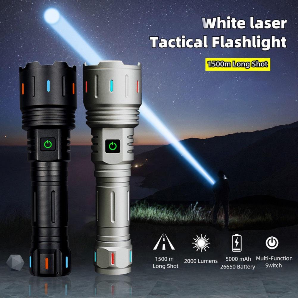 5800 Lumens Flashlight Aluminum Alloy Outdoor Adventure USB-C Charage