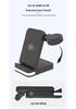 New Foldable Wireless Charger: Compatible with Huawei, Apple, Samsung Phones, Watches & Earphones, Hot-Selling 3-in-1 Device