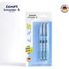 Luxor Schneider Lx5 Technoroller| Pack Of 3| Blue Ink Colour |0.5 Mm Tip|100% Liquid Ink Roller Pen| German Technology|