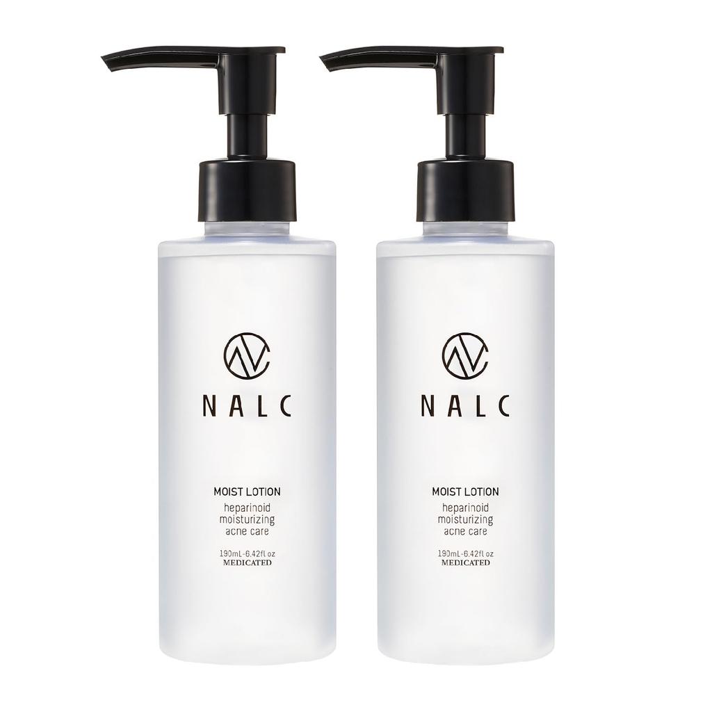 NALC High Moisture Lotion for Sensitive Dry and Rough 190mL x 2 (Heparinoid, 2-Pack) Skin, Skin, Acne, Skin, Quasi-drug,