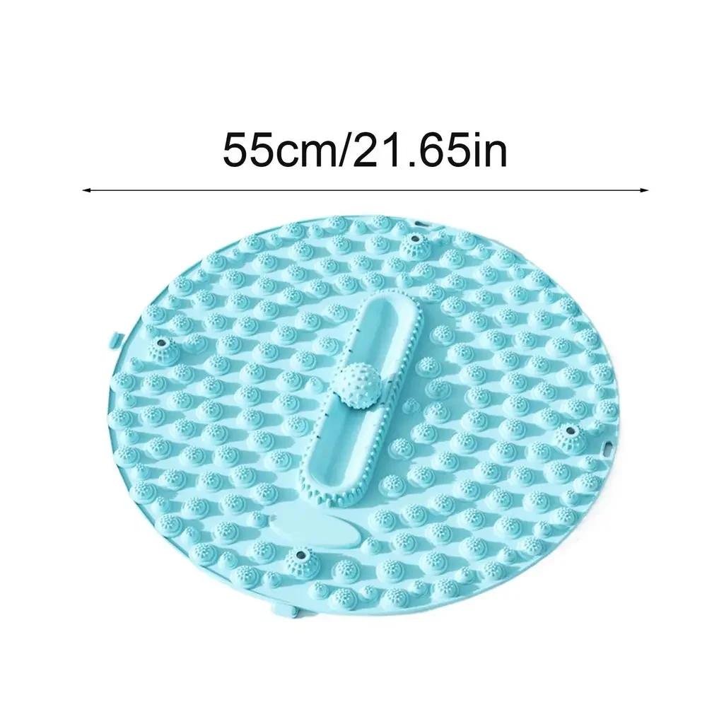Pressure Point Foot Mat Relaxing Feet Pressure Point Pad Foldable Particle Foot Massager Mat Foot Pressure Point Pad Mat For синий