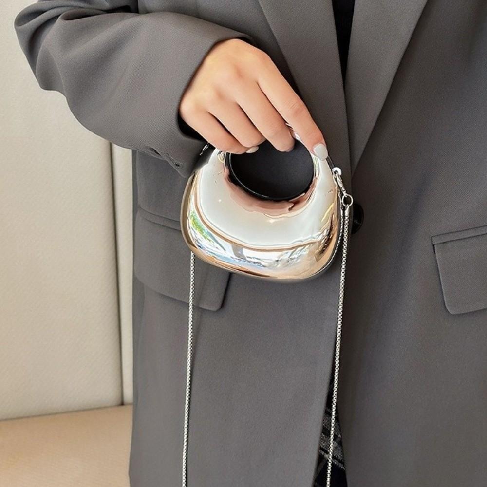 Mini Messenger Bag Acrylic Box Shoulder Bag Small Wallet Funny Party Bag Banquet Chain Bag  Women