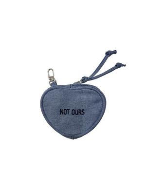 NOT OURS Apple pouch(S) - Washed Denim