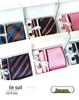 Men's Polyester Retro Tie, Scarf, and Pocket Square Set