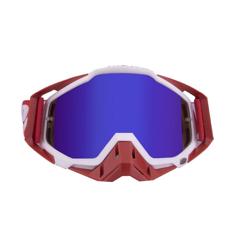 100 Off-Road Motorcycle Goggles with Nose Guard & Windshield Protection for Adults