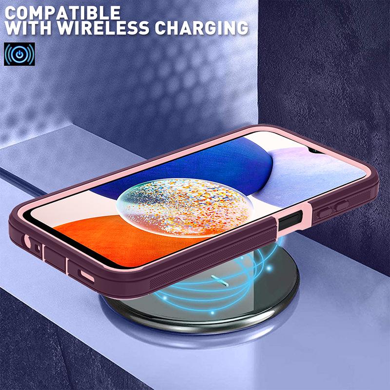 Galaxy A15/A14 Robust Protective Case: Full-Coverage, Shockproof