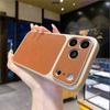 Luxuriöse Handyhülle mit Litschi-Optik für iPhone 17, 16, 15, 14 Plus, 13, 12 Pro Max – Stoßfeste Hülle aus PU-Leder mit Litschi-Hautstruktur