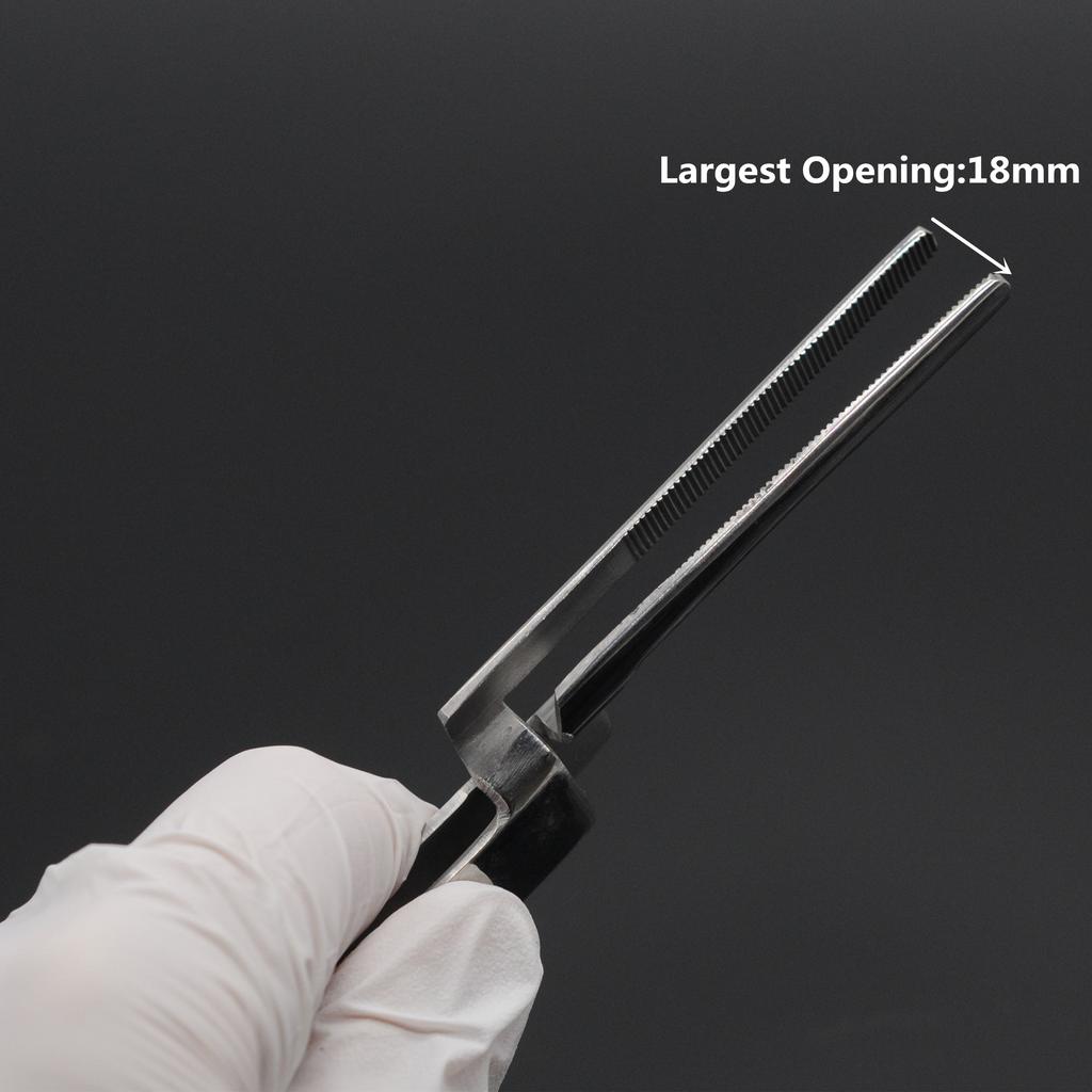 1Pc Stainless Steel Dental Orthodontic Tweezers For Bracket Placement Occlusion Paper Dental Tool