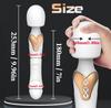 Dual Massager Wand Clit Vibrator Vaginal Massager G-Spot Stimulator Sex Toys for Women