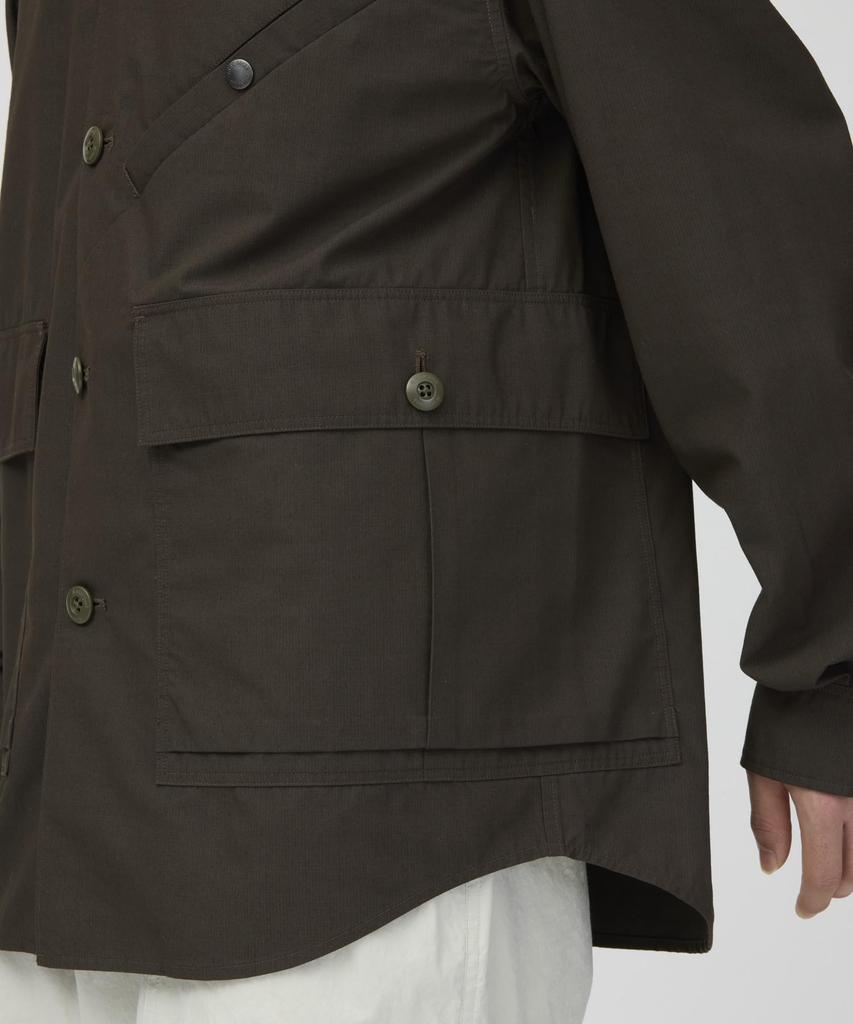 Snow Peak Hybrid TAKIBI Size L Jacket, Flame-Retardant, Men's/Women's, BLACK