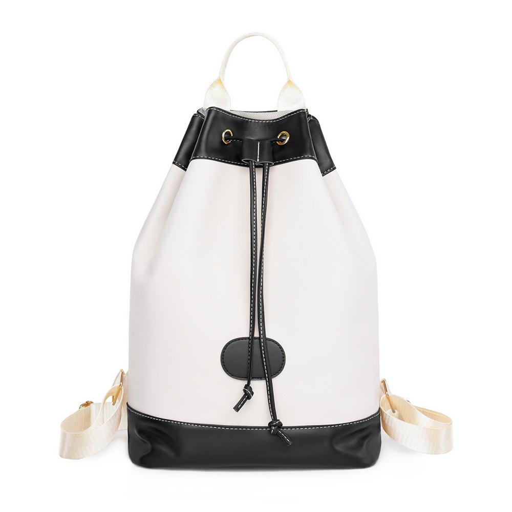 Женская сумка-ведро на шнурке — фото 7