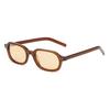 Unisex Retro Oval Sunglasses UV400 Protection TAC Lenses