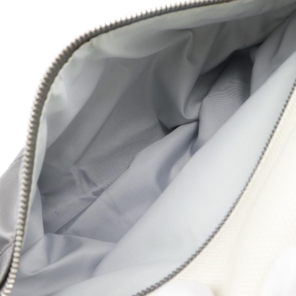 Chanel Paris Biarritz Shoulder Bag A34206 One Belt Matelasse Silver Coated Canvas Women Used