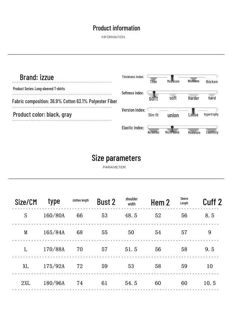 Izzue Faux Layered Crewneck Long Sleeve Top