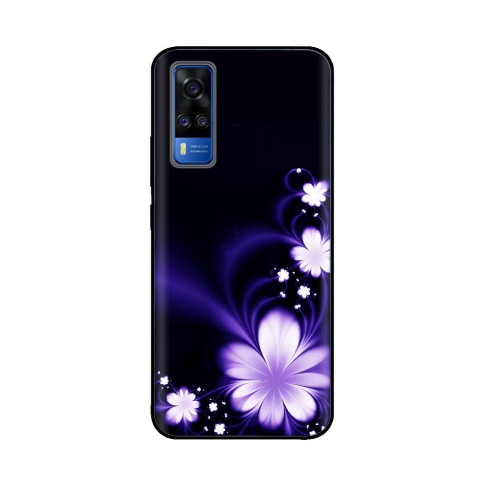 Für vivo Y31 2021 Hülle Weiche Schwarze Silikon Rückabdeckung Fundas Für Vivo Y51a Y51 2020 Dezember V2030 Y 51 VivoY31 V2036 Handyhülle
