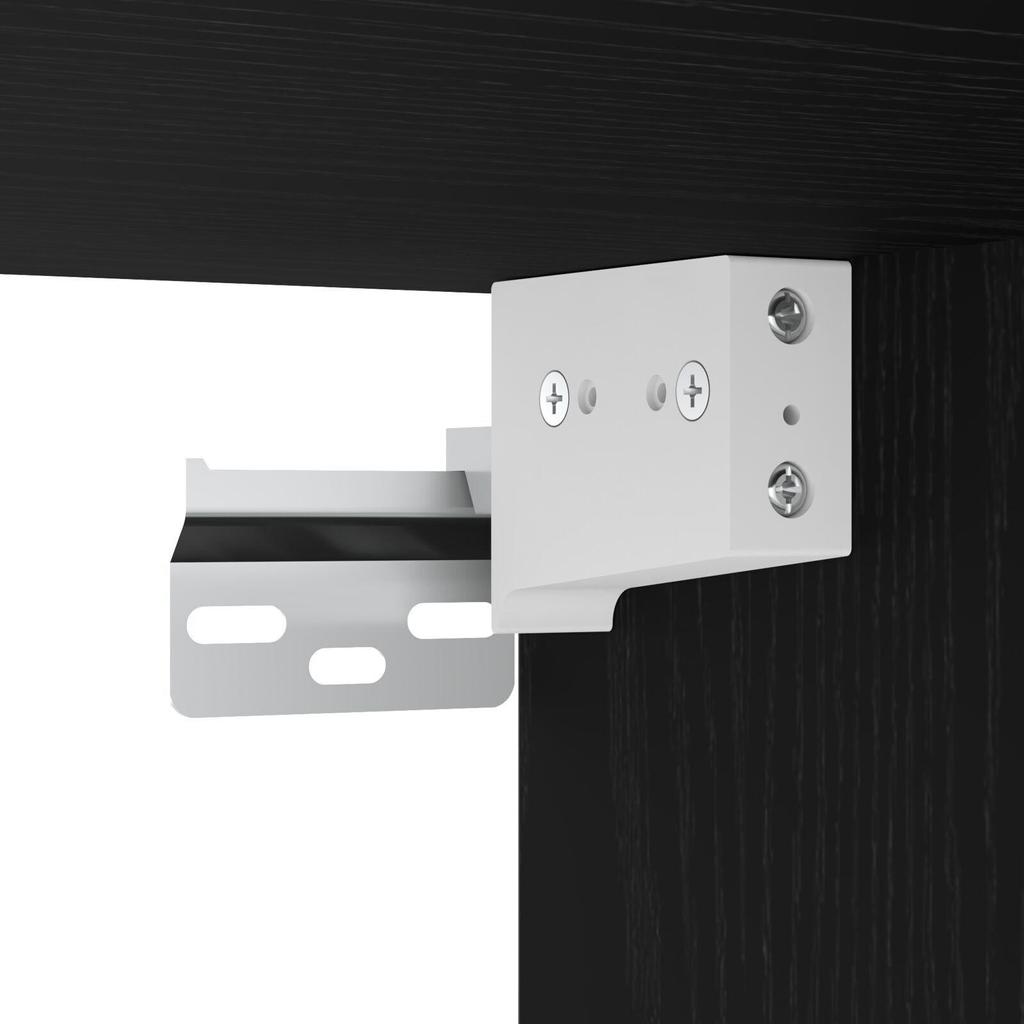 Spiegelschrank im Badezimmer, Doppeltüren, 2-stufiger Stauraum mit offenen Regalen, Ausstellungsfläche, handwerkliche Eiche 60x16x60 cm, Verbundholz