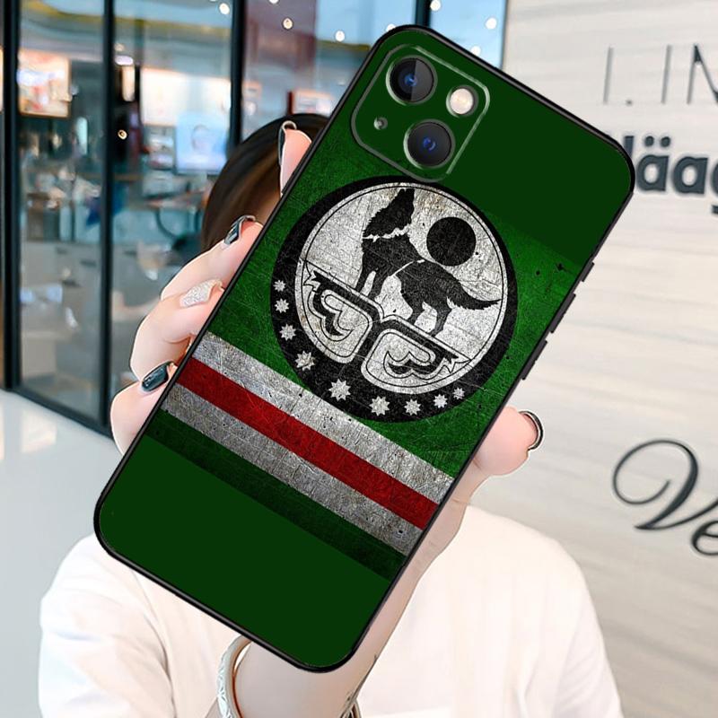 Tschetschenische Flagge Handyhülle für iPhone 12 11 13 Pro Max 7 8 Plus Silikonhülle für iPhone XR X XS Max SE
