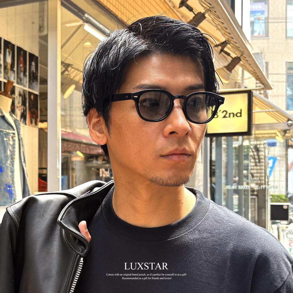 Photochromic Smoke Color Eyewear [LUXSTAR] Sunglasses, Polarized, Lenses, Men's, Women's, Lenses, (Gray)