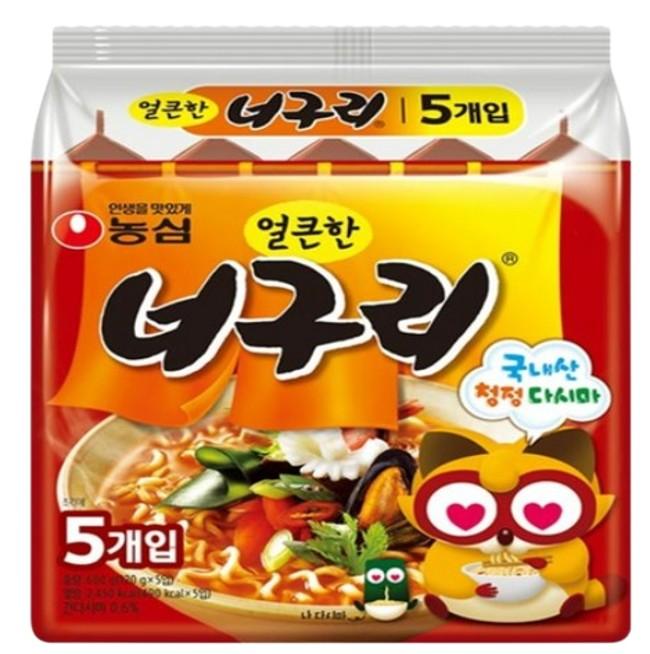 [NONGSHIM] Neoguri Spicy Ramen 1pcs