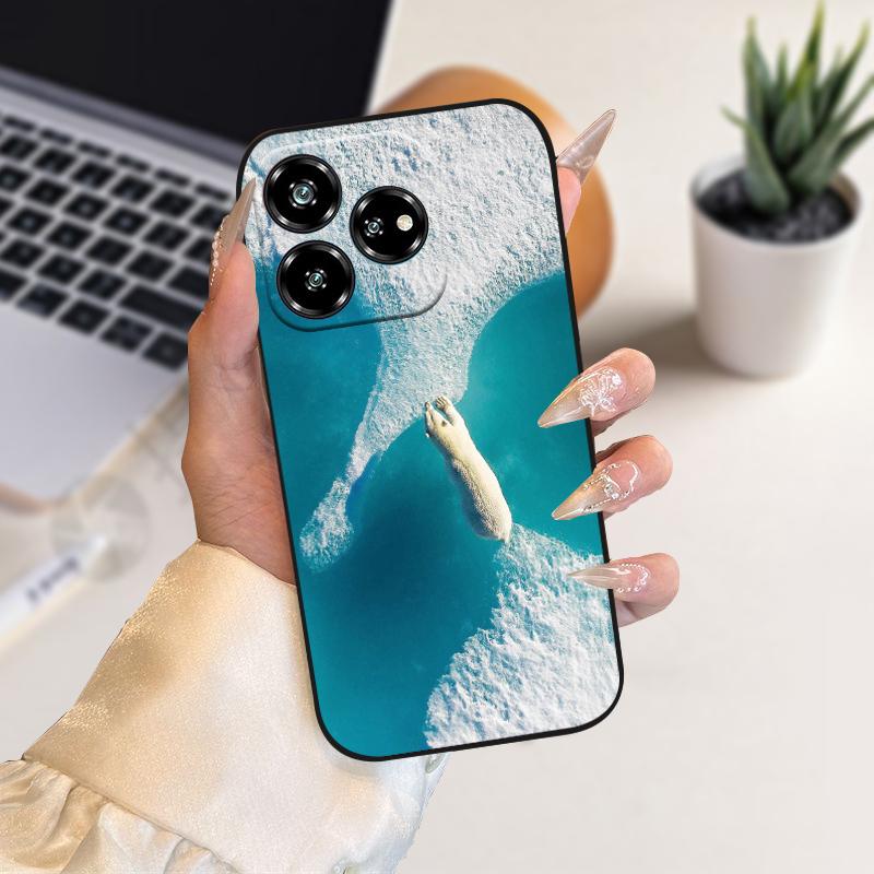 Для ZTE Blade V60 4G Чохол Axon 60 Z2356 Ударостійкий Силіконовий ТПУ Чохол для Телефона Для Nubia V60 4G Coque V 60 М'який Захисний Fundas