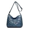 2025 New Soft Leather Bag Women's New Fashion Casual Versatile Temperament Shoulder Messenger Bag